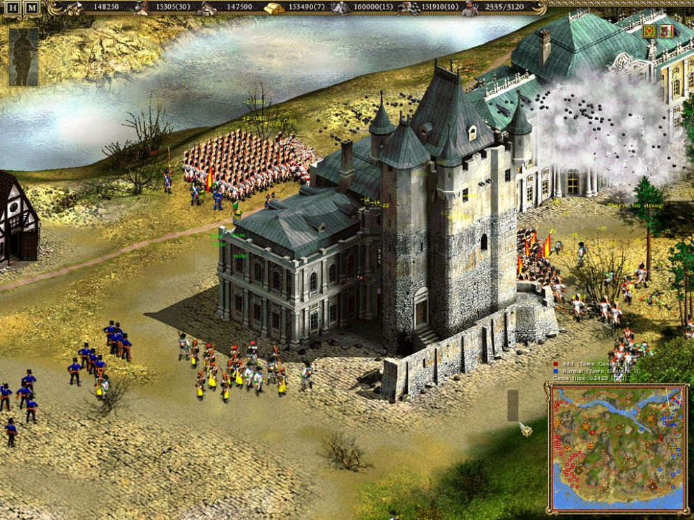 Screenshot ze hry Cossacks 2: Battle for Europe - Recenze-her.cz