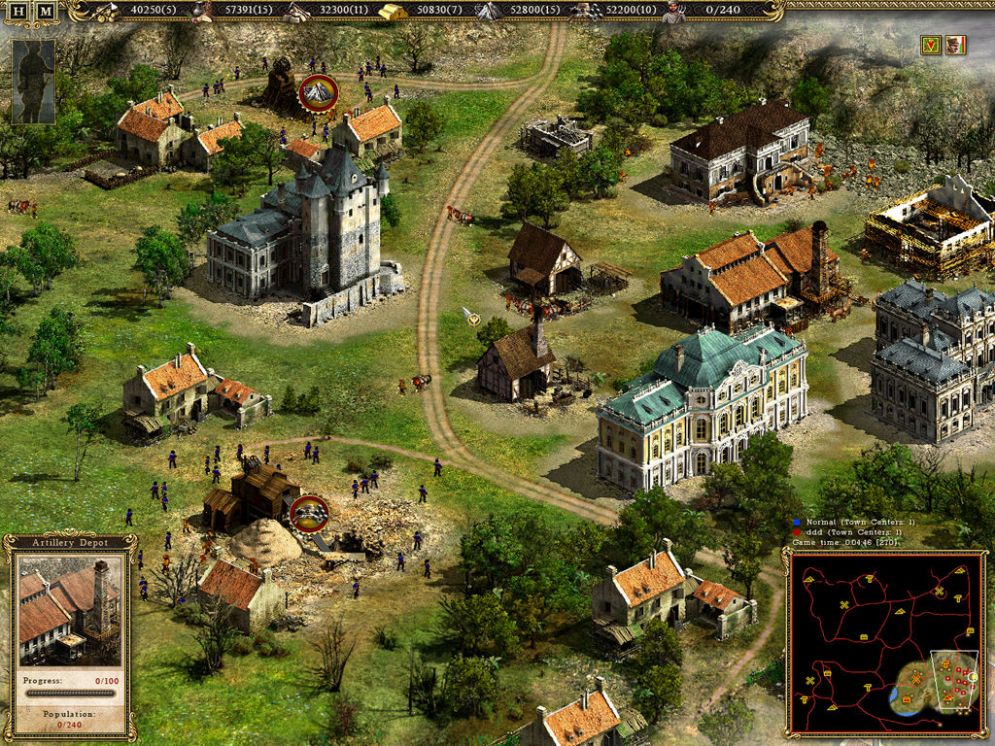 Screenshot ze hry Cossacks 2: Battle for Europe - Recenze-her.cz