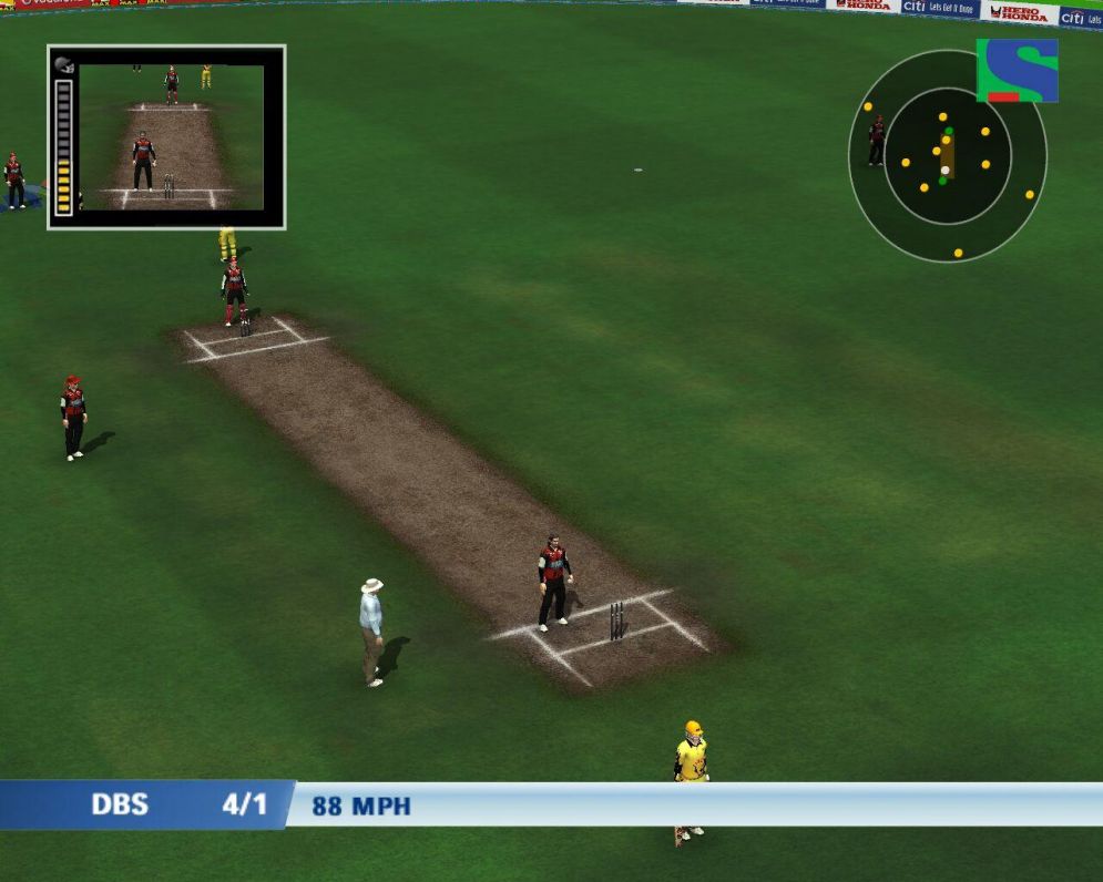 Screenshot ze hry Cricket 09 - Recenze-her.cz