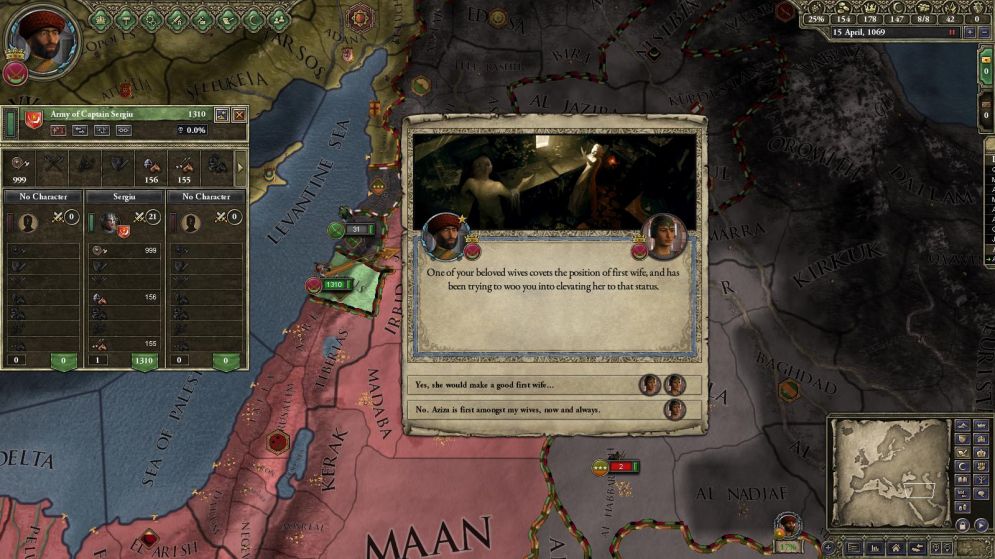 Screenshot ze hry Crusader Kings II: Sword of Islam - Recenze-her.cz