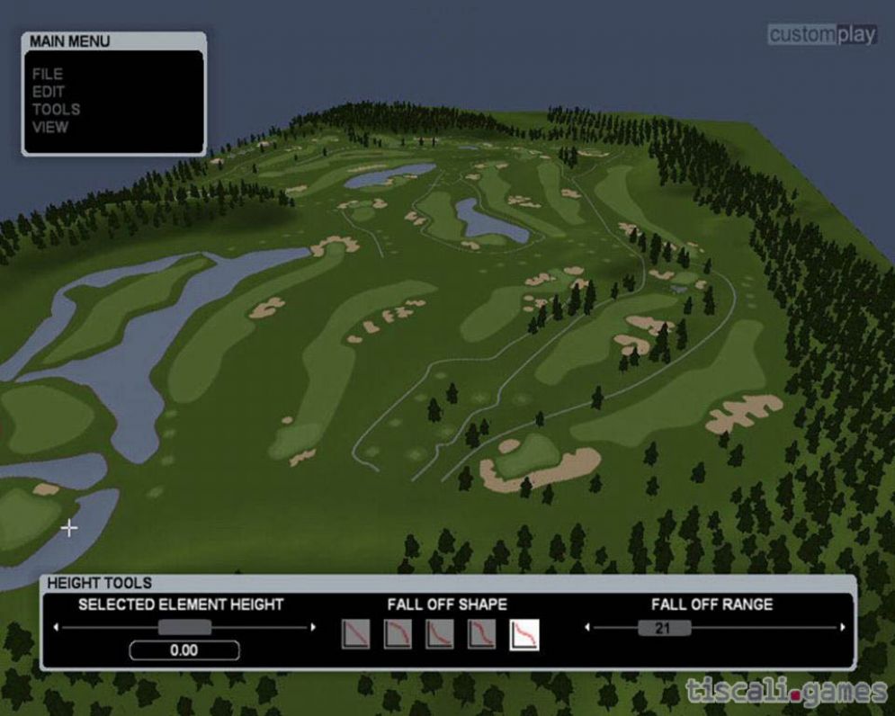 Screenshot ze hry CustomPlay Golf - Recenze-her.cz