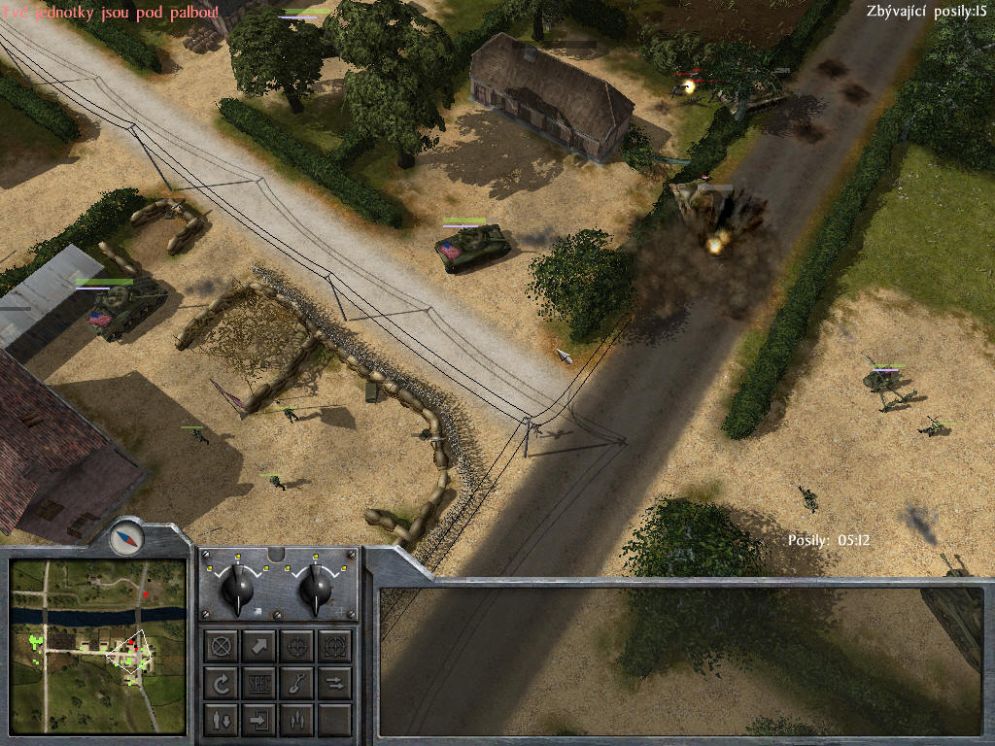 Screenshot ze hry D-Day - Recenze-her.cz