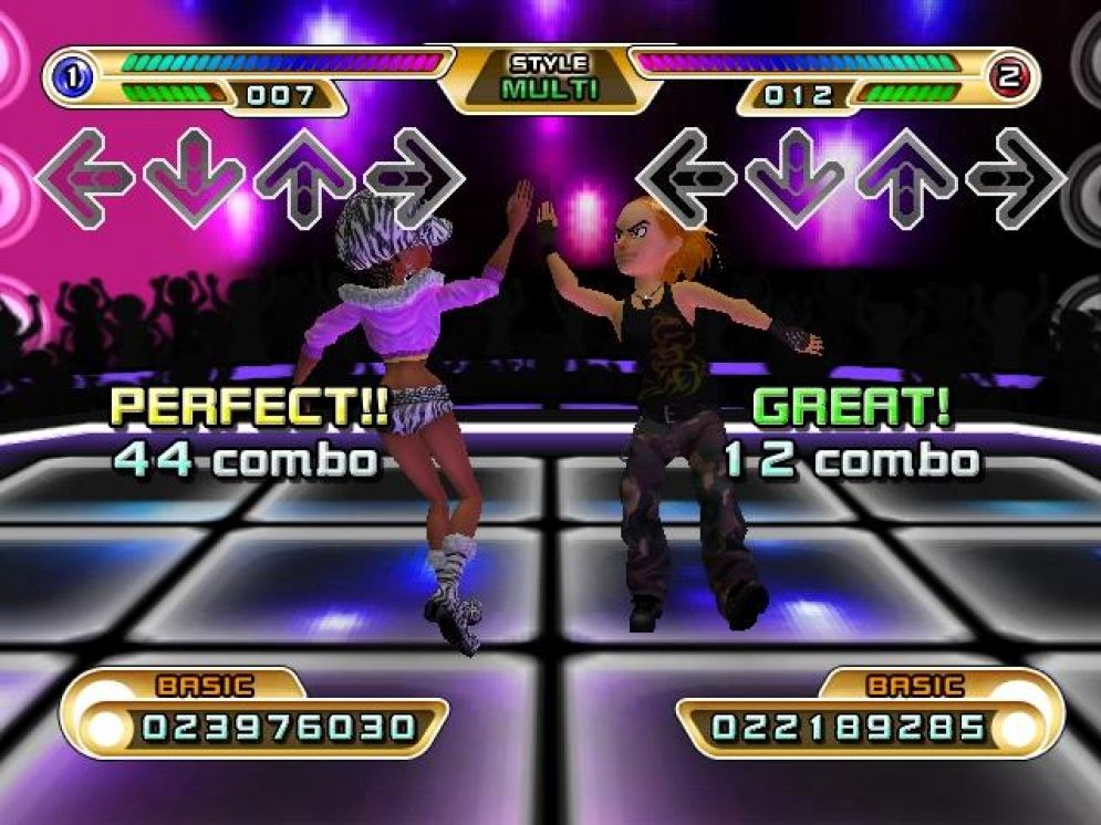 Screenshot ze hry Dance Dance Revolution Hottest Party 2 - Recenze-her.cz