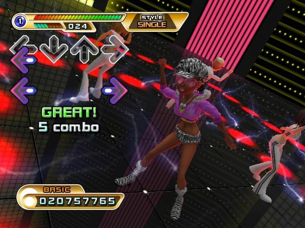 Screenshot ze hry Dance Dance Revolution Hottest Party 2 - Recenze-her.cz