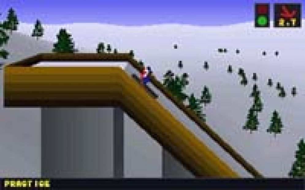 Screenshot ze hry Deluxe Ski Jump 2 - Recenze-her.cz