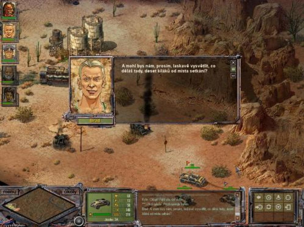 Screenshot ze hry Desert Law - Recenze-her.cz