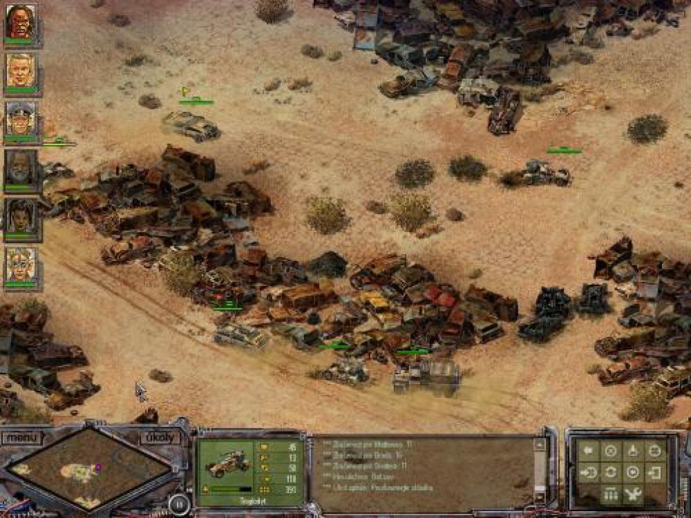 Screenshot ze hry Desert Law - Recenze-her.cz