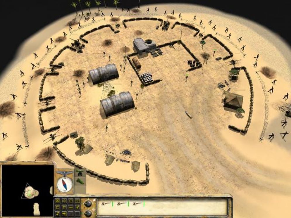 Screenshot ze hry Desert Rats vs. Afrika Korps - Recenze-her.cz