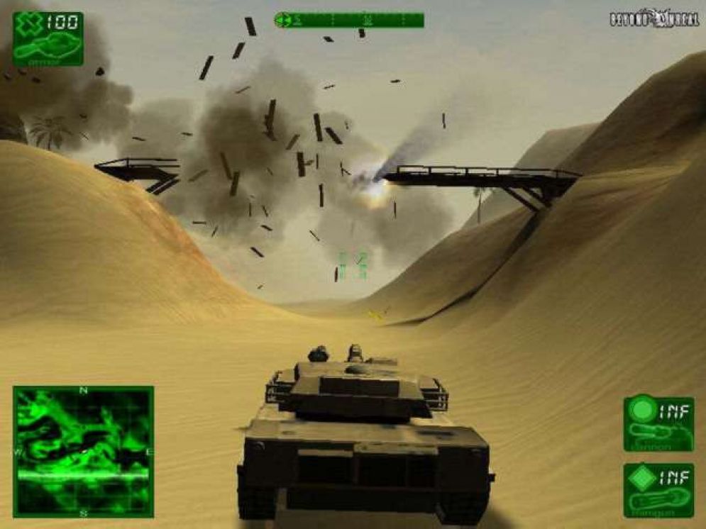 Screenshot ze hry Desert Thunder - Recenze-her.cz