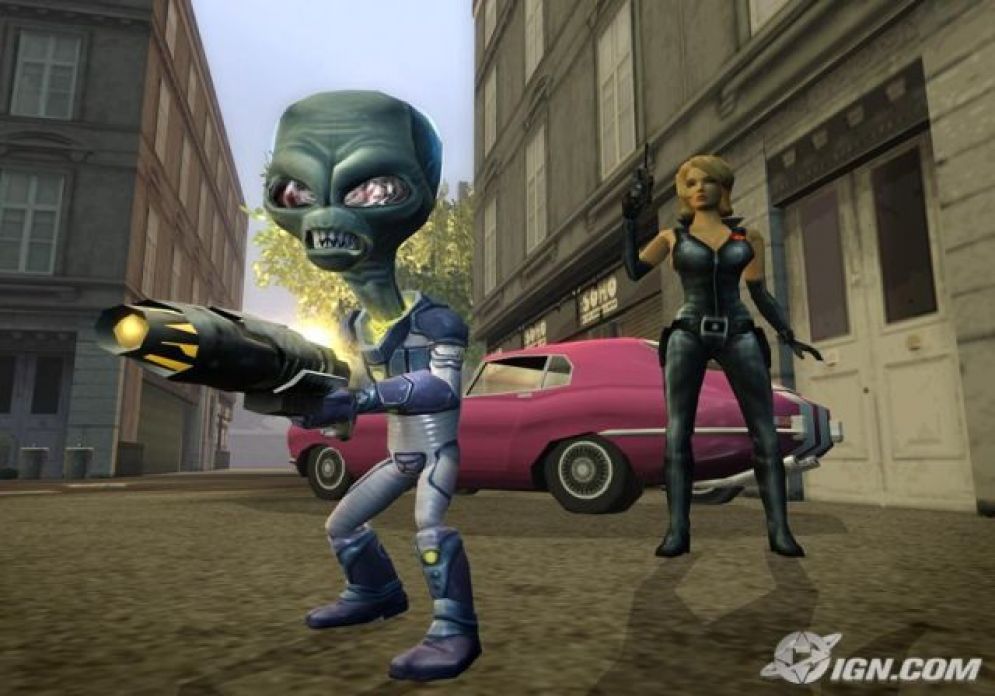 Screenshot ze hry Destroy All Humans! 2  - Recenze-her.cz