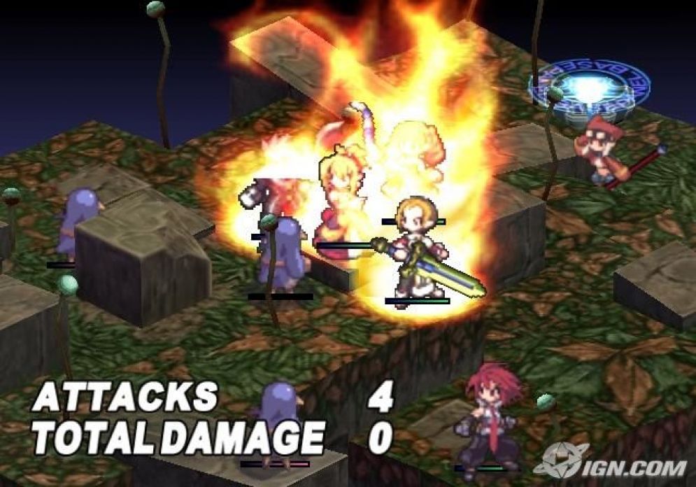 Screenshot ze hry Disgaea 2: Cursed Memories  - Recenze-her.cz