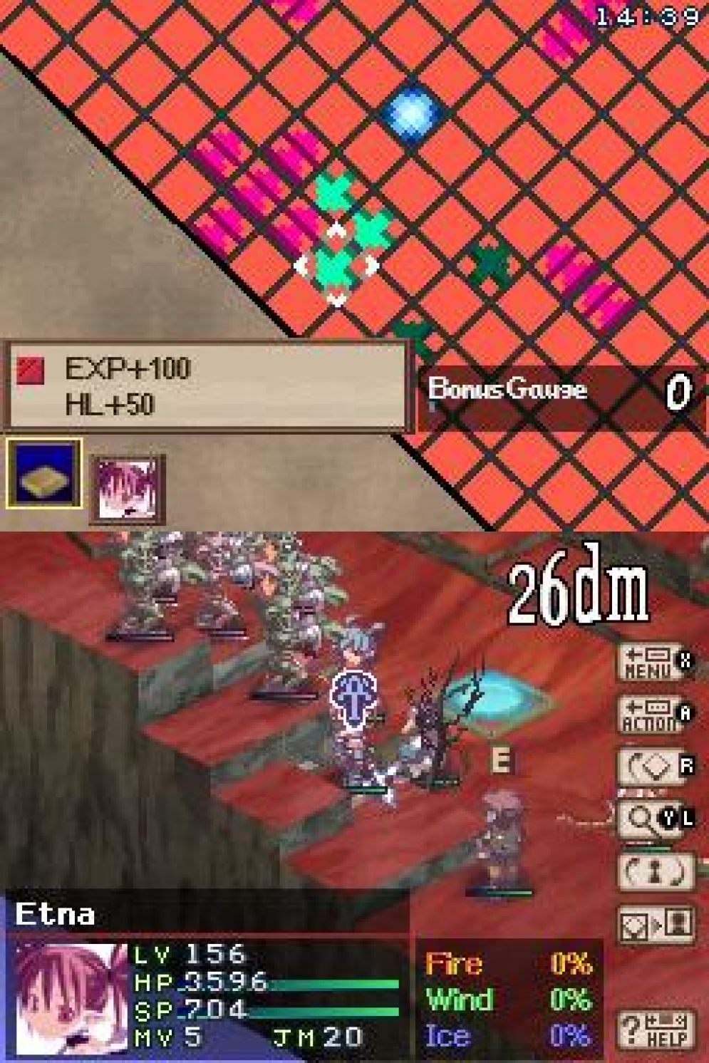 Screenshot ze hry Disgaea DS - Recenze-her.cz