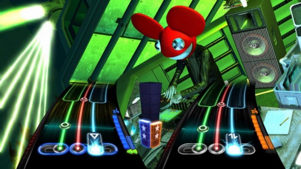 Screenshot ze hry DJ Hero 2 - Recenze-her.cz