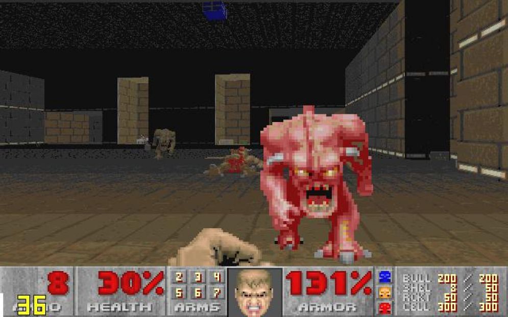 Screenshot ze hry Doom 2 - Recenze-her.cz