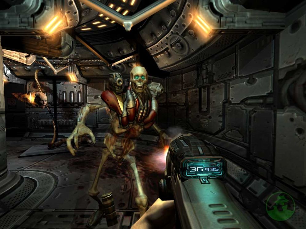 Screenshot ze hry Doom 3 - Recenze-her.cz