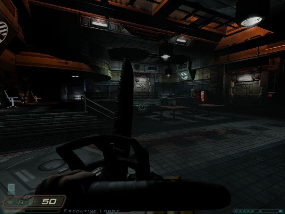 Screenshot ze hry Doom 3: Executive Quarters - Recenze-her.cz