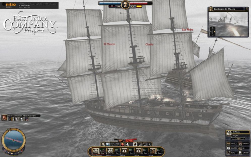 Screenshot ze hry East India Company: Privateer - Recenze-her.cz