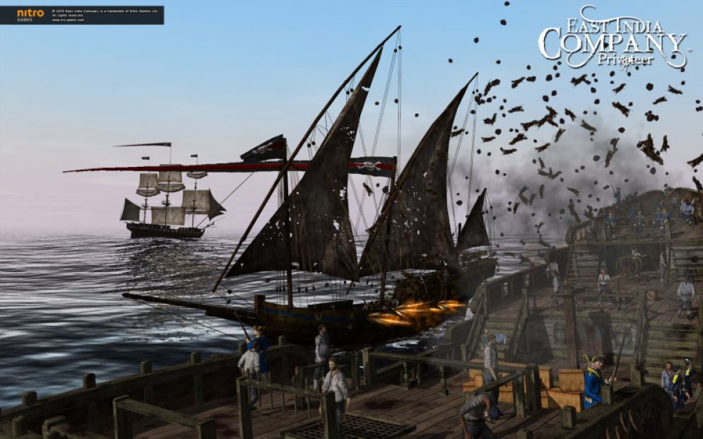 Screenshot ze hry East India Company: Privateer - Recenze-her.cz