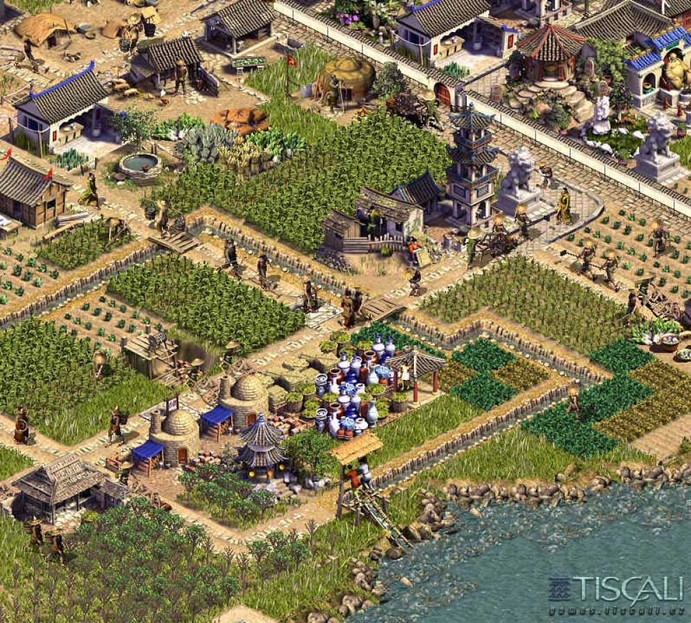 Screenshot ze hry Emperor: Rise of the Middle Kingdom - Recenze-her.cz