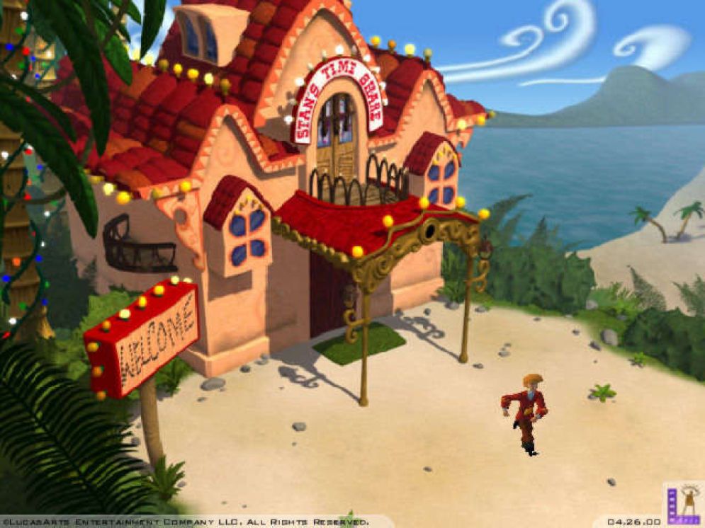 Screenshot ze hry Escape from Monkey Island - Recenze-her.cz