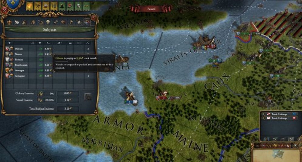 Screenshot ze hry Europa Universalis IV: Wealth of Nations - Recenze-her.cz