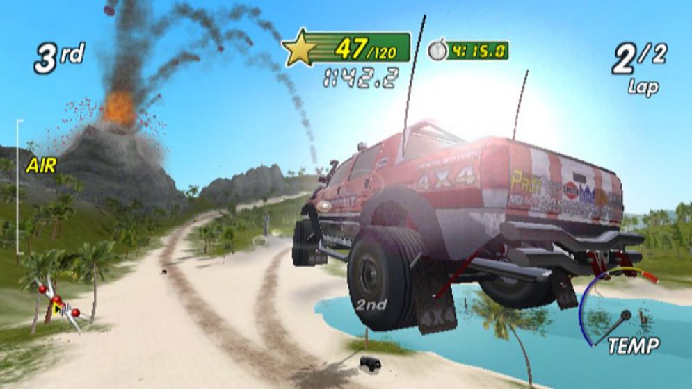 Screenshot ze hry Excite Truck - Recenze-her.cz