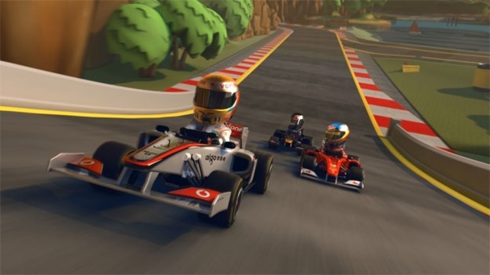 Screenshot ze hry F1 Race Stars - Recenze-her.cz