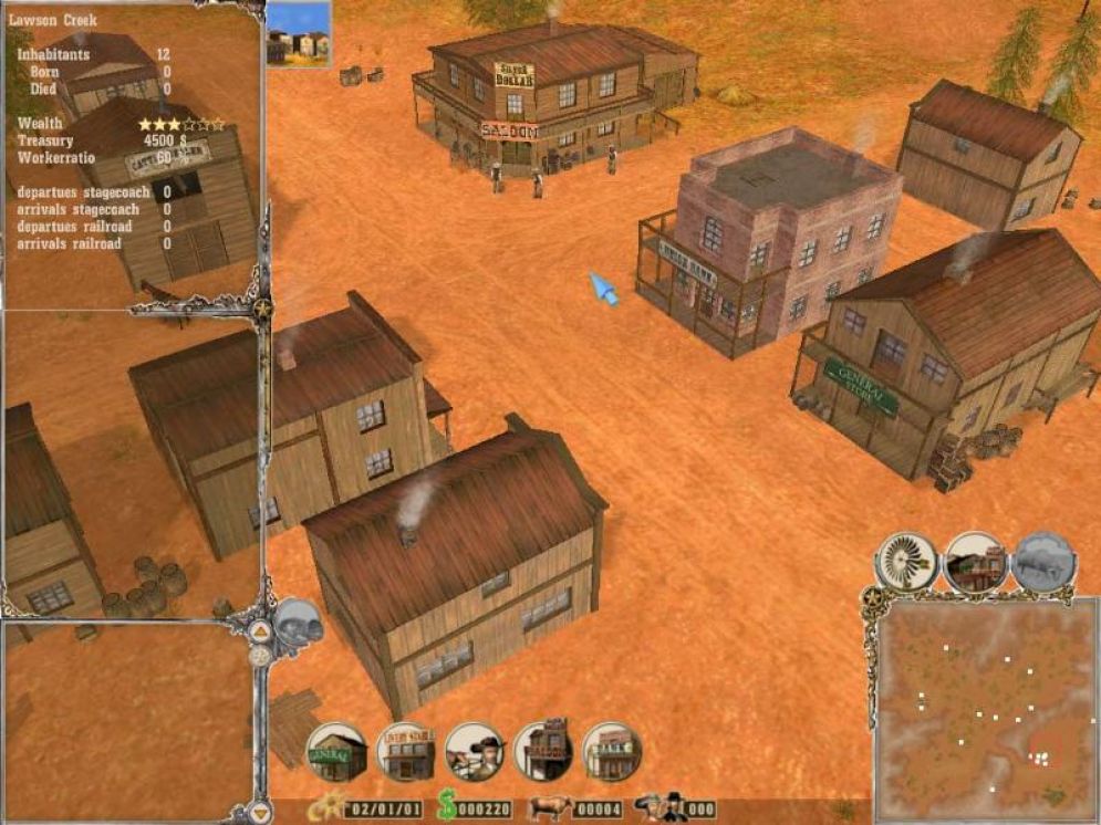 Screenshot ze hry Far West - Recenze-her.cz