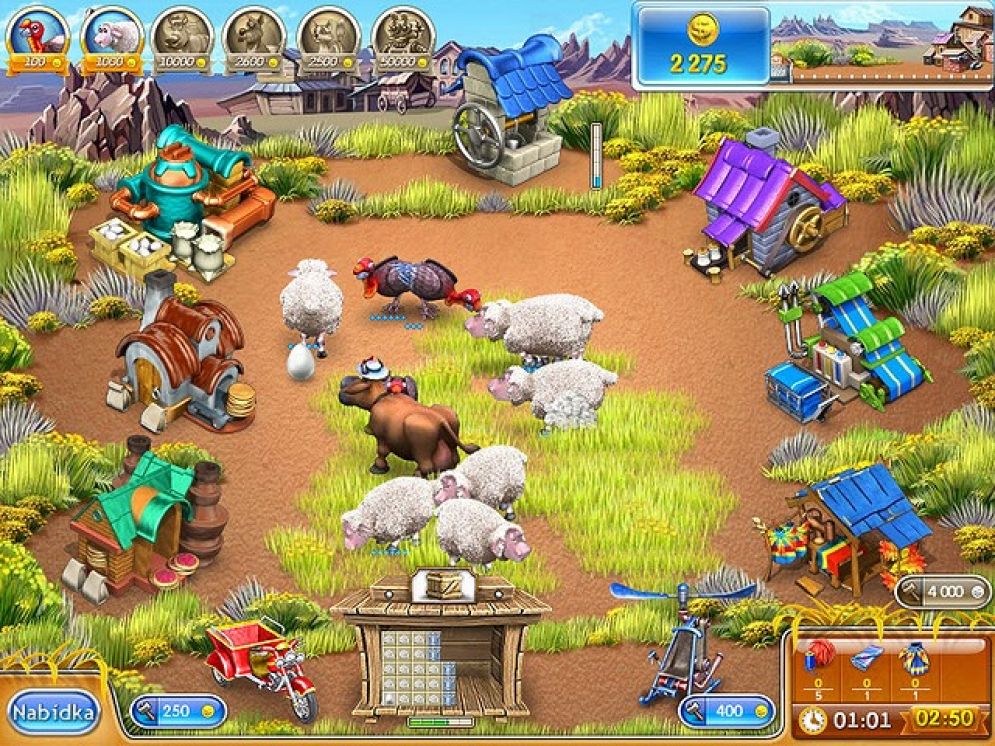 Screenshot ze hry Farm Frenzy 3: American Pie - Recenze-her.cz