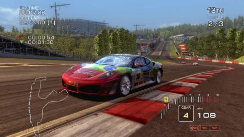 Screenshot ze hry Ferrari Challenge Trofeo Pirelli - Recenze-her.cz