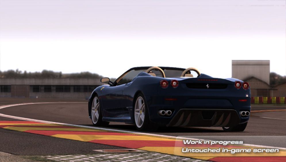 Screenshot ze hry Ferrari Project - Recenze-her.cz