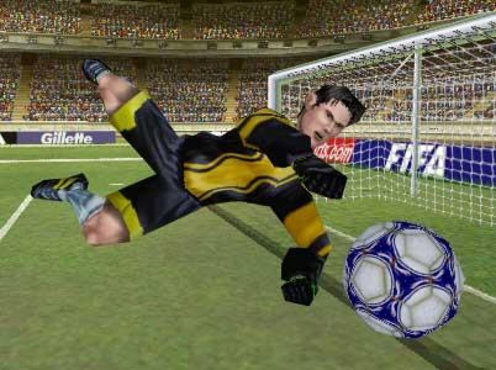 Screenshot ze hry FIFA 2000 - Recenze-her.cz