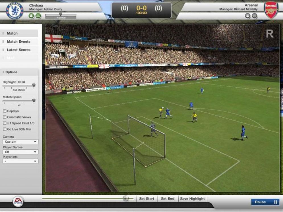 Screenshot ze hry FIFA Manager 07 - Recenze-her.cz