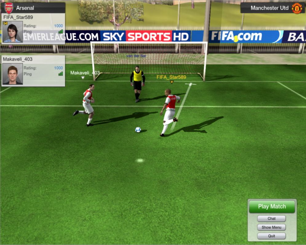 Screenshot ze hry FIFA Online - Recenze-her.cz