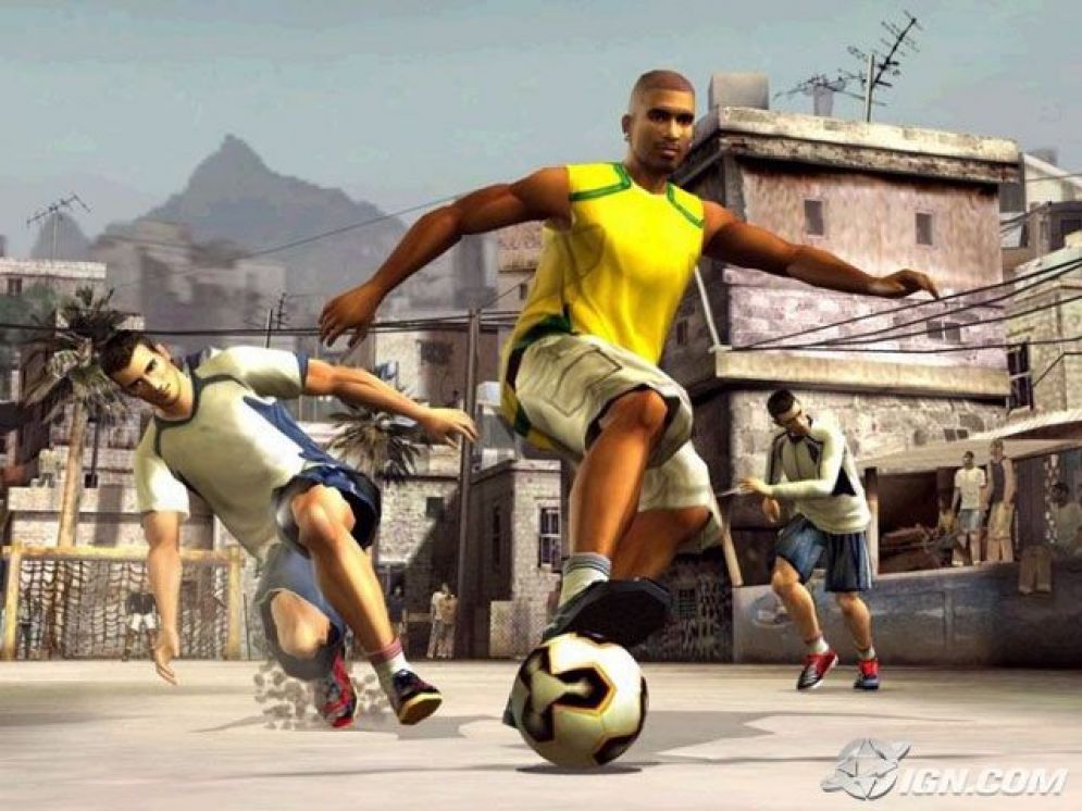 Screenshot ze hry FIFA Street - Recenze-her.cz