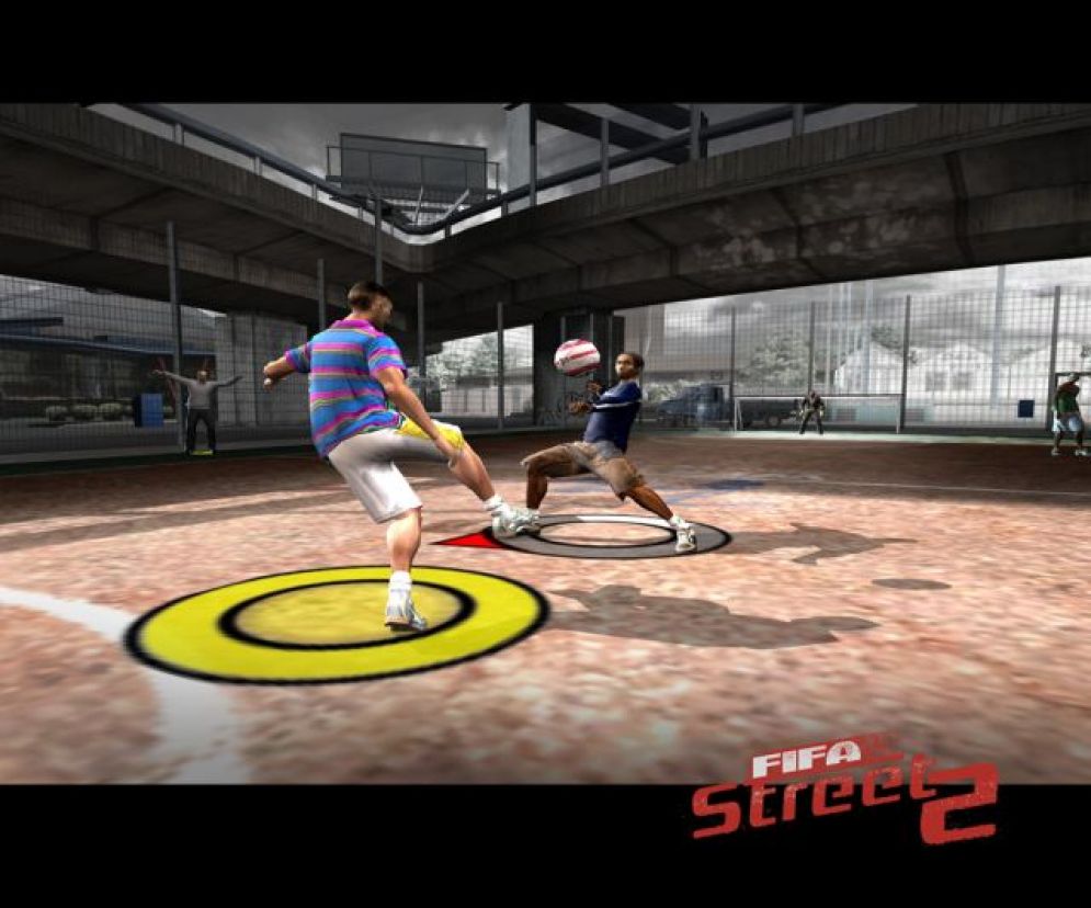 Screenshot ze hry FIFA Street 2 - Recenze-her.cz