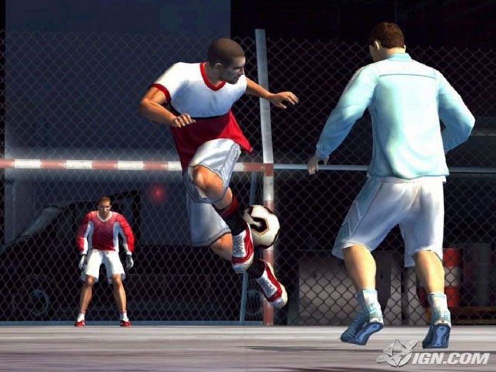 Screenshot ze hry FIFA Street - Recenze-her.cz