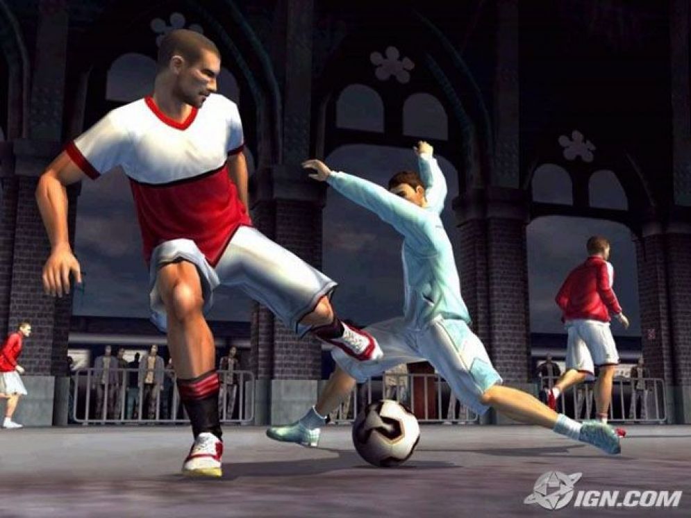 Screenshot ze hry FIFA Street - Recenze-her.cz