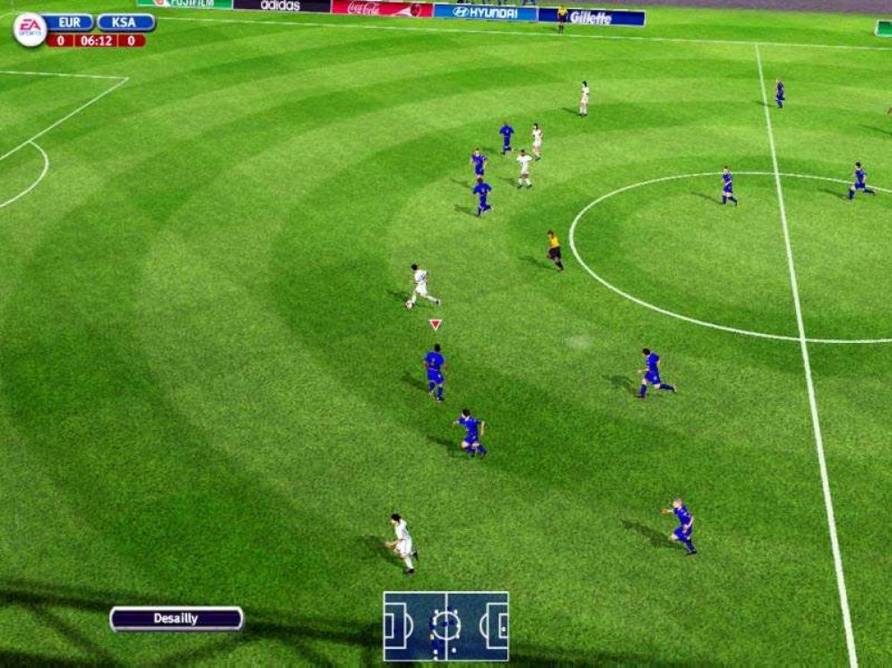 Screenshot ze hry FIFA World Cup 2002 - Recenze-her.cz