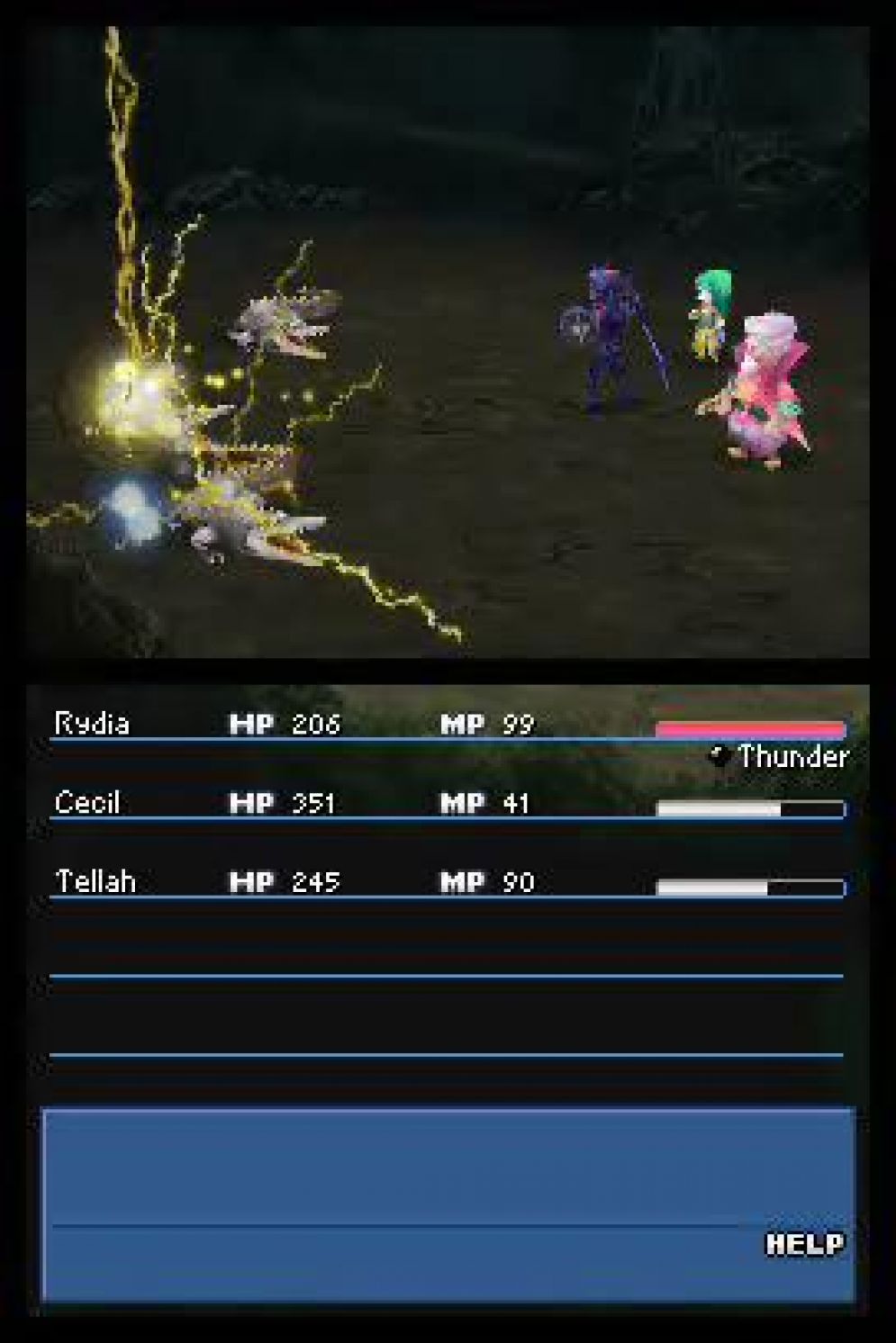 Screenshot ze hry Final Fantasy IV - Recenze-her.cz