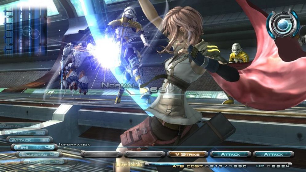 Screenshot ze hry Final Fantasy XIII - Recenze-her.cz