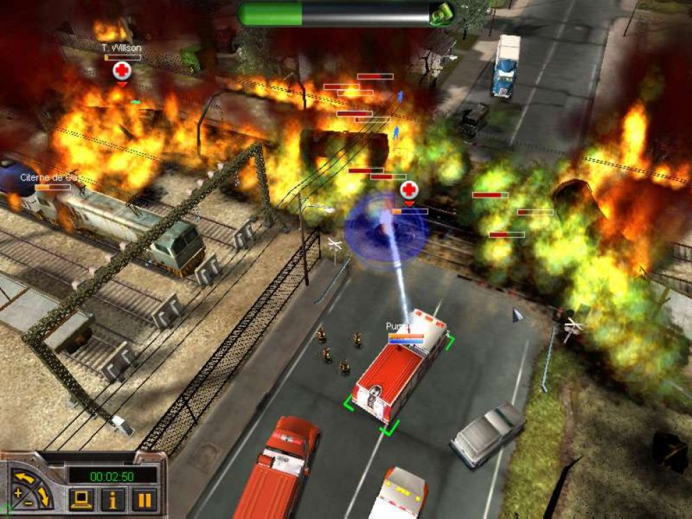 Screenshot ze hry Fire Department - Recenze-her.cz