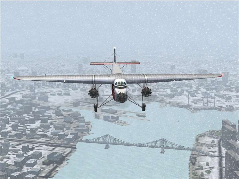 Screenshot ze hry Flight Simulator: A Century of Flight - Recenze-her.cz