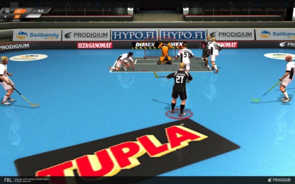 Screenshot ze hry Floorball League - Recenze-her.cz