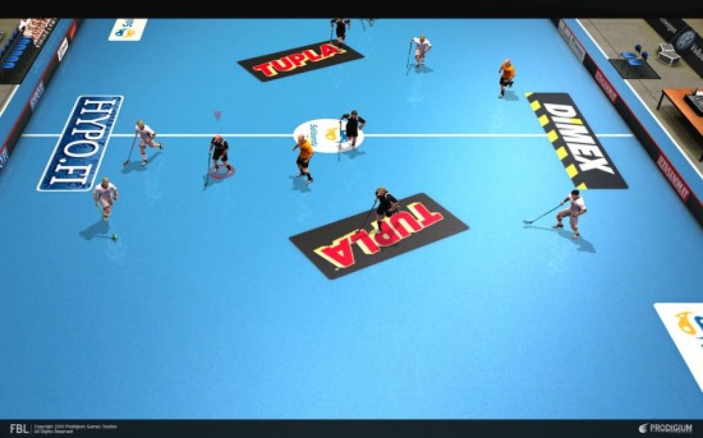 Screenshot ze hry Floorball League - Recenze-her.cz