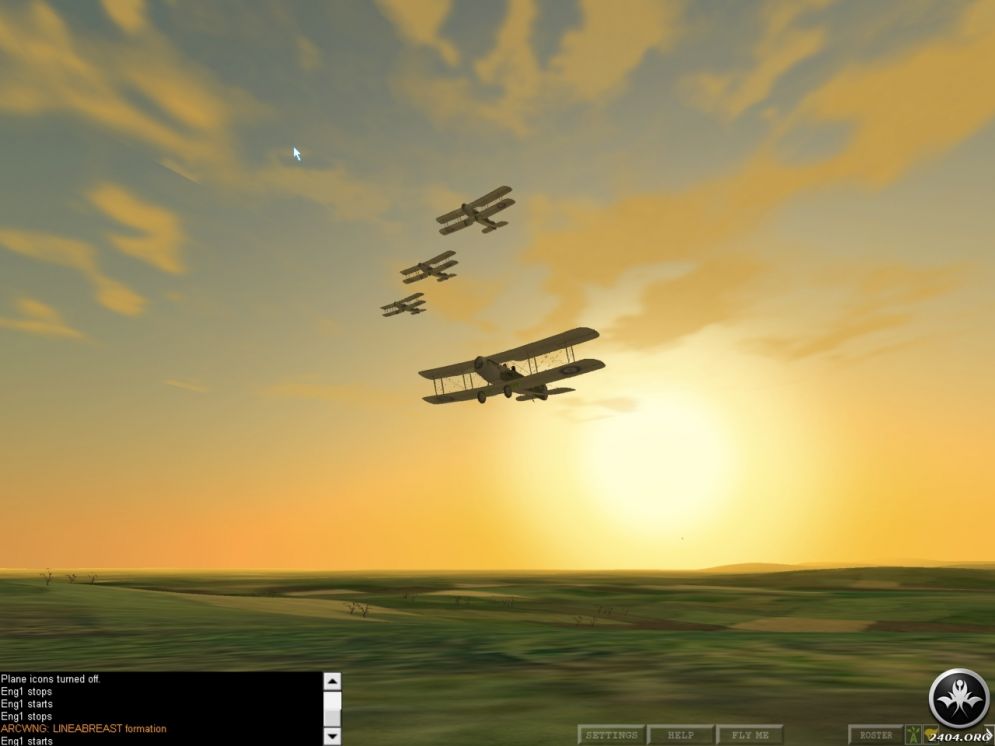 Screenshot ze hry Flyboys Squadron - Recenze-her.cz