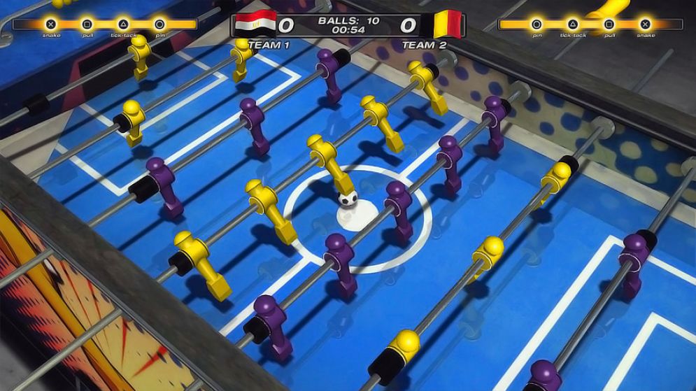 Screenshot ze hry Foosball 2012 - Recenze-her.cz