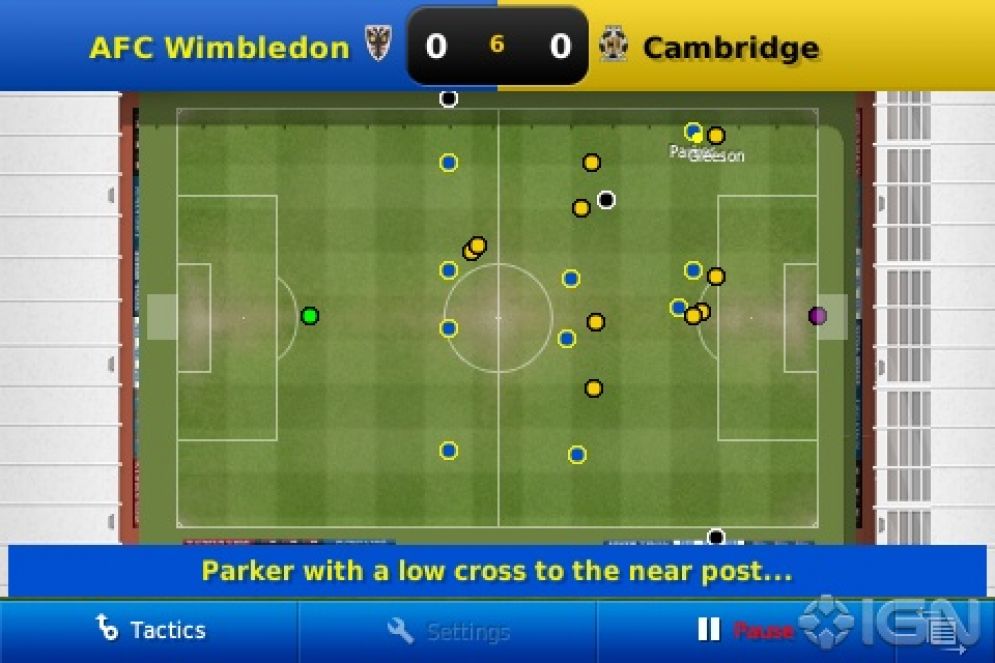 Screenshot ze hry Football Manager Handheld 2010 - Recenze-her.cz