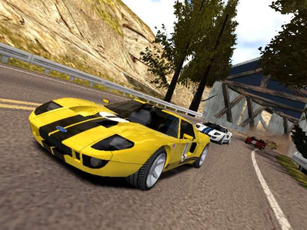 Screenshot ze hry Ford Racing 2  - Recenze-her.cz