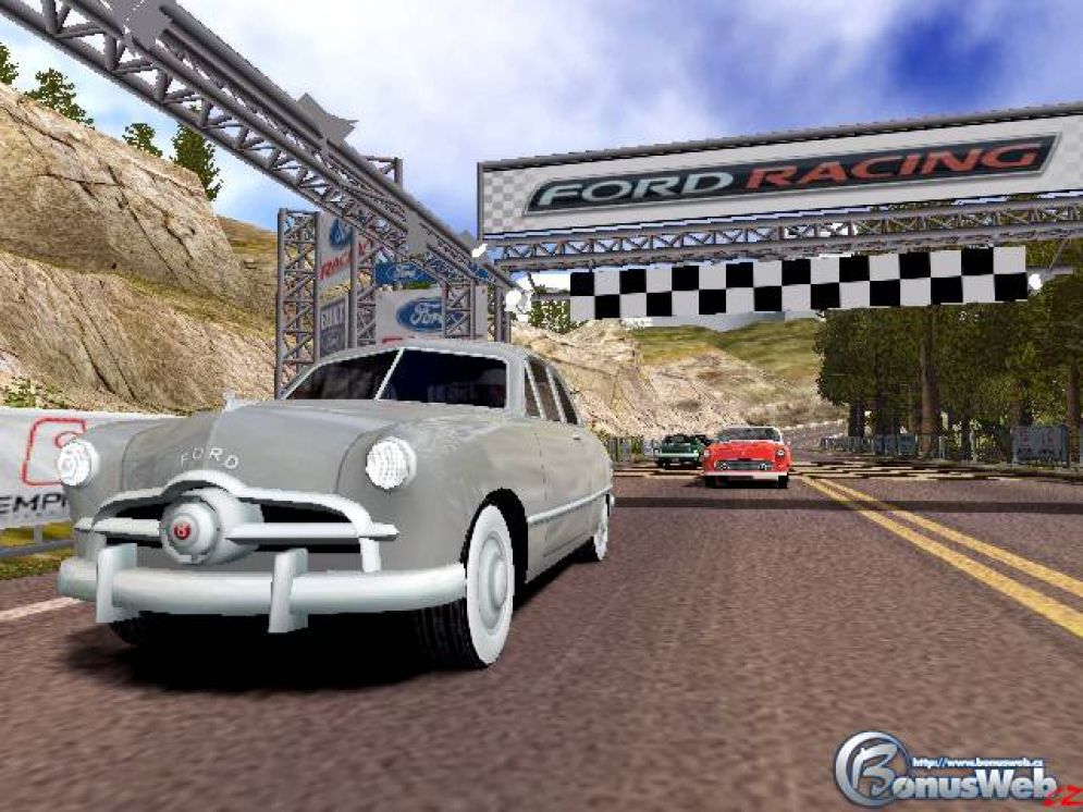 Screenshot ze hry Ford Racing Evolution - Recenze-her.cz